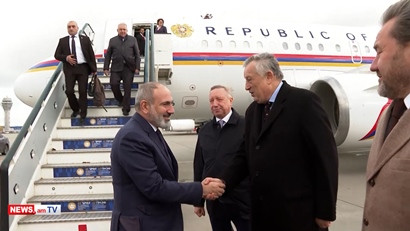 Նիկոլ Փաշինյանը ժամանել է Սանկտ Պետերբուրգ