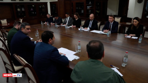 Սուրեն Պապիկյանն ընդունել է ԵՄ տեխնիկական գնահատման առաքելության անդամներին