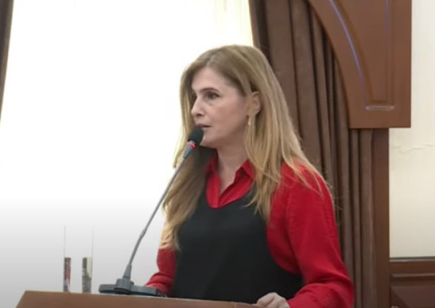 Պարզ չէ՝ ինչու է Տիգրան Ավինյանը պպզում էստակադայի վրա ու լուսանկարվում. Իզաբելլա Աբգարյան