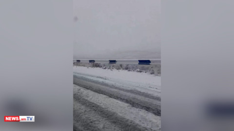 Ձյան առատ տեղումներ Սիսիանում