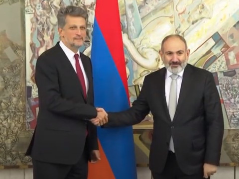 Նիկոլ Փաշինյանն ընդունել է Թուրքիայի խորհրդարանի պատգամավոր Գարո Փայլանին