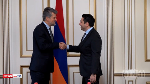 Ալեն Սիմոնյանն ընդունել է Թուրքիայի մեջլիսի պատգամավոր Կարո Փայլանին