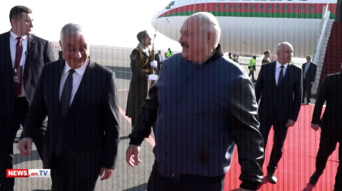 Բելառուսի նախագահը ժամանել է Հայաստան