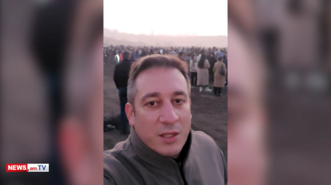 «Արցախում շարունակում են ապրել». երիտասարդները հավաքվել են «Ձեդո-Բաբոյի» մոտ