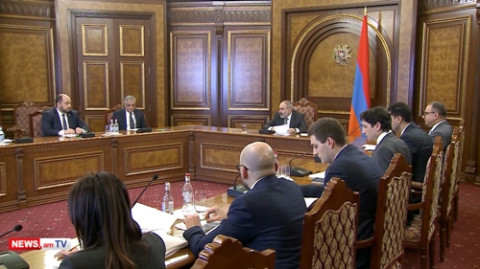 Նիկոլ Փաշինյանի գլխավորությամբ նիստ է տեղի ունեցել կառավարությունում