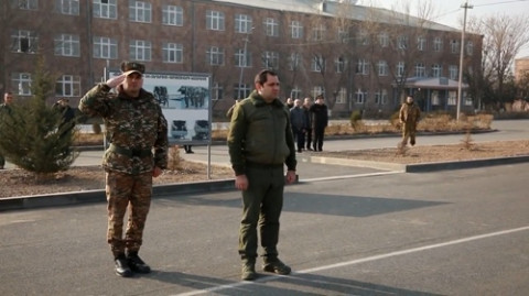 Սուրեն Պապիկյանը ԳՇ պետի հետ այցելել է ՊՆ ուսումնական կենտրոն