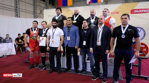 Երեւանում կայացավ ուժային եռամարտի Հայաստանի առաջնությունը. հայտնի են չեմպիոնները