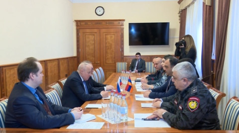 Ներքին գործերի նախարարն ընդունել է ՌԴ դեսպանին