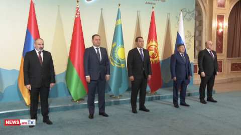 Փաշինյանն Ալմաթիում մասնակցել է Եվրասիական միջկառավարական խորհրդի նեղ կազմով նիստին
