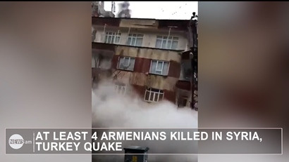 ARMENIAN NEWS: At least 4 Armenians killed in Turkish quake