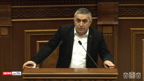 Արցախի հարցն օրակարգից հանել եք ու դարձրել Ադրբեջանի ներքին հարց. Արմեն Ռուստամյան