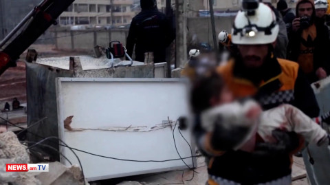 ARMENIAN NEWS: ARMENIAN RESCUERS SAVE 3 LIVES IN ALEPPO