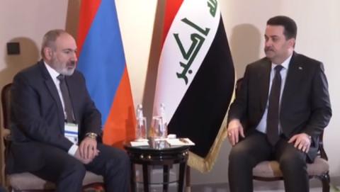 Փաշինյանի հանդիպումը Իրաքի վարչապետ Մոհամմեդ Շիա Սուդանի հետ