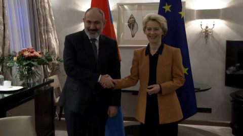 Փաշինյանը հանդիպում է ունեցել Եվրոպական հանձնաժողովի նախագահ Ուրսուլա Ֆոն դեր Լայենի հետ