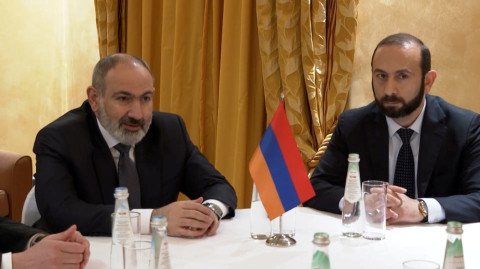 Մյունխենում Նիկոլ Փաշինյանը հանդիպել է ԵԱՀԿ գլխավոր քարտուղար Հելգա Շմիդտի հետ