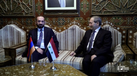 Հայաստանի և Սիրիայի ԱԳ նախարարների հանդիպումը