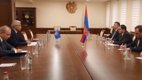 Սուրեն Պապիկյանն ընդունել է ՀԱՊԿ գլխավոր քարտուղարին
