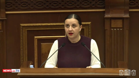 ՔՊ–ական պատգամավորն ԱԺ ամբիոնից քարոզարշավ է իրականացնում