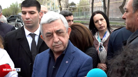 Թող հրապարակի, եթե չհրապարակի, ուրեմն ստախոս է. Սերժ Սարգսյանը՝ Փաշինյանի մասին