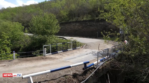 Վերանորոգվել է Ստեփանակերտը Խնածախին կապող կամուրջը