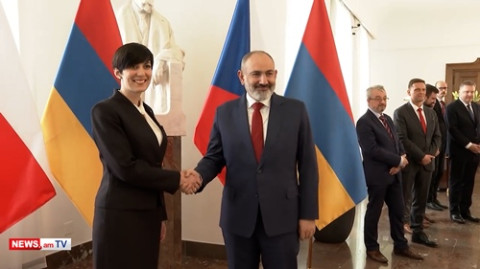 Վարչապետը հանդիպել է Չեխիայի խորհրդարանի Պատգամավորների պալատի նախագահի հետ