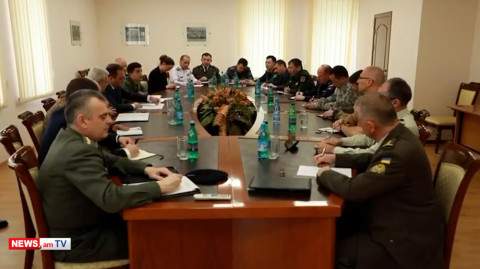 ՊՆ-ում ռազմական կցորդներին եւ ԵՄ դիտորդներին է ներկայացվել իրավիճակը Գեղարքունիքում