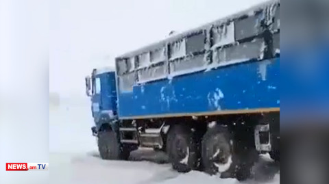Բերձորում ձյուն է տեղում
