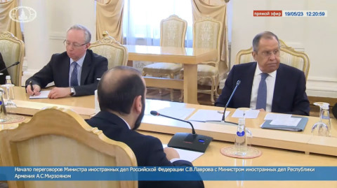 Մոսկվայում մեկնարկել է Լավրով–Միրզոյան հանդիպումը