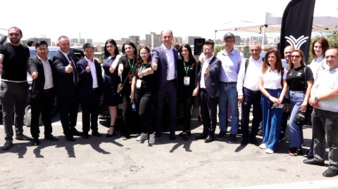 Neta էլեկտրական մեքենաների նորագույն մոդելի շնորհանդեսը LEASING EXPO-ում