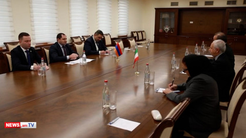 Սուրեն Պապիկյանն ընդունել է Հայաստանում Իրանի դեսպանին