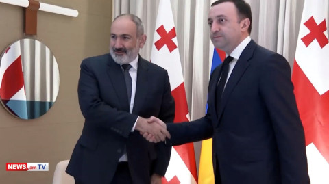 Փաշինյանը Վրաստանում առանձնազրույց է ունեցել Իրակլի Ղարիբաշվիլիի հետ