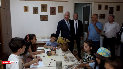 Դուք էլ եք սիրում նկարե՞լ, Երևանում էլ է տարածված. Վահագն Խաչատուրյանը Տավուշ է այցելել