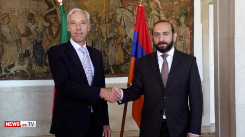 Հանդիպել են Հայաստանի և Պորտուգալիայի ԱԳ նախարարները