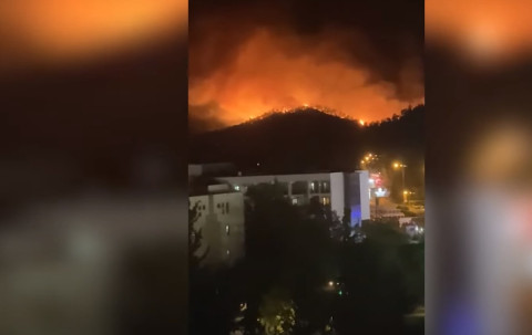 Three provinces of Turkey engulfed in forest fires