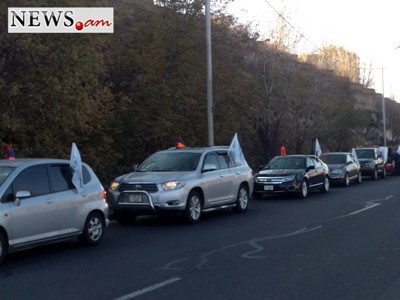 «Նախախորհրդարնի» իրազեկման ավտոերթն ուղեւորվեց Կոտայքի մարզ