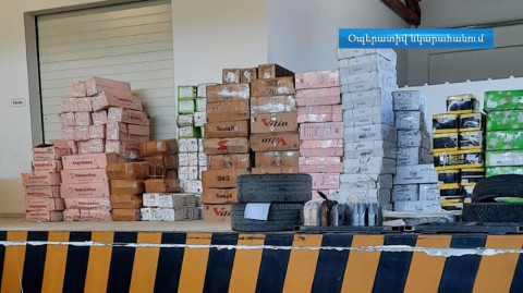 ՊԵԿ-ը կանխել է չհայտարարագրված էլեկտրական սարքերի, կոշիկների ու հրավառության պարագաների տեղափոխումը