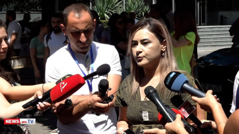 «Ադրբեջանի նպատակն է հայաթափել Արցախը». ակցիա Երեւանում ՄԱԿ–ի գրասենյակի դիմաց՝ ԱԽ նիստին ընդառաջ