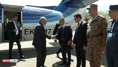 Փաշինյանն ինքնաթիռով Երևանից մեկնել է Կապան