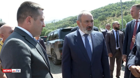 Ներքեւի ճանապարհը մտահոգիչ է․ Փաշինյանը ծանոթացել է Տանձավեր-Շուռնուխ ավտոճանապարհի նորոգմանը