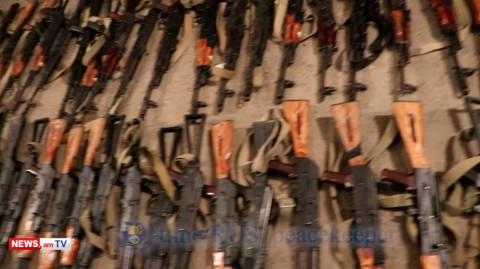 Defense Army of Karabakh starts handing over its weapons