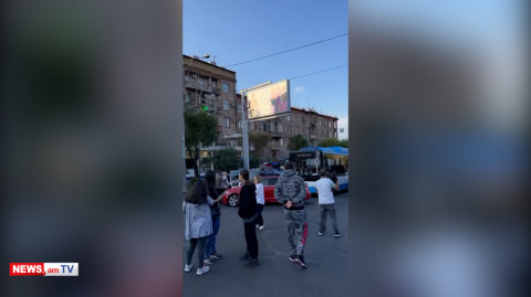 Կոմիտաս-Գյուլբենկյան խաչմերուկում երթևեկությունն արգելափակված է