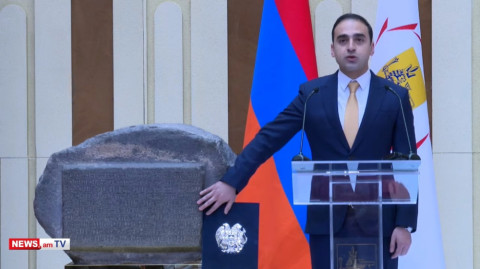 Տիգրան Ավինյանը երդվեց