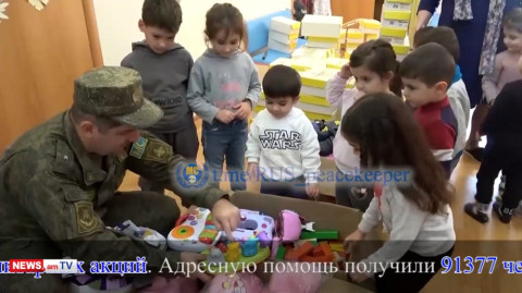 Ռուս խաղաղապահները տեսանյութ են հրապարակել Արցախում իրենց 3 տարվա գործունեության մասին