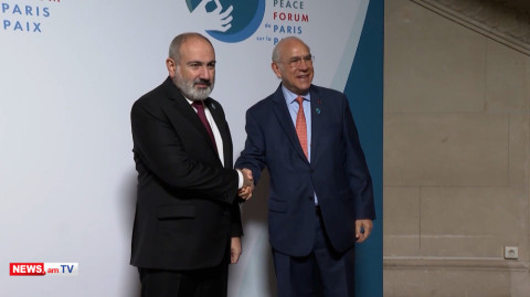 Armenia premier attends Sixth Paris Peace Forum opening ceremony