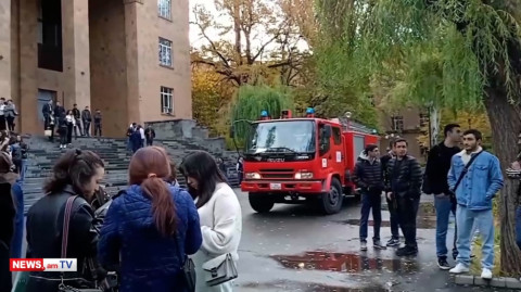 Explosion occurs at Yerevan State University, 3 people hospitalized