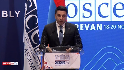 Armenia National Assembly President: There is historic opportunity for peace between Armenia, Azerbaijan