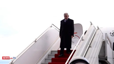 Iraq president arrives in Armenia