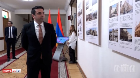 ԱԺ-ում բացվել է «Հայկական պատմամշակութային հետքը Բաքվում» խորագրով ցուցահանդես