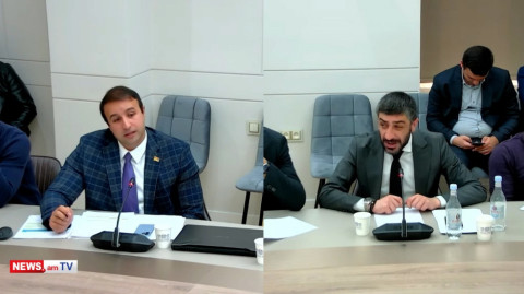 Վիլեն Գաբրիելյանի եւ Հայկ Սարգսյանի թեժ վիճաբանությունն ԱԺ–ում
