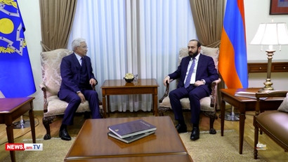 Միրզոյանը հանդիպել է ՀԱՊԿ գլխավոր քարտուղարի հետ